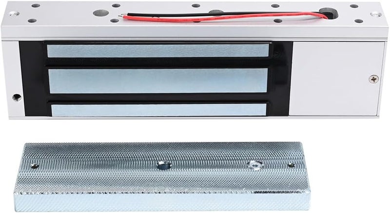 YANWIN Electromagnetic Lock Waterproof 1200LBS 500KG Holding Force Electric Magnetic Door Lock 12V Fail Safe NC Mode for Access Control System - Image 2